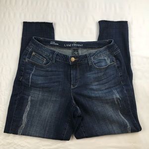 Lane Bryant low rise Boyfriend jeans